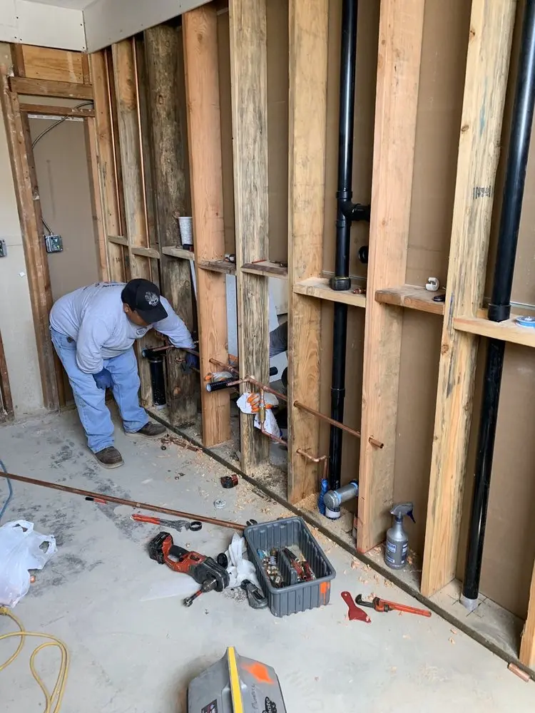 Commercial rough-in plumbing for Gas Line Repair in Columbia-Tusculum